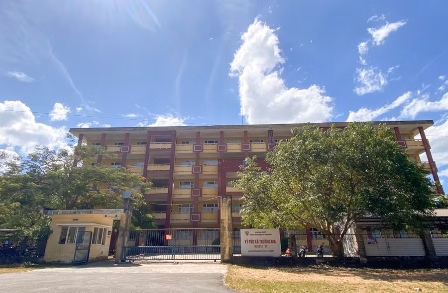 Trường ĐH Luật Huế sẽ hỗ trợ cho tân sinh viên 150 suất ở miễn phí tại ký túc xá. (Ảnh: Hoàng Hải).