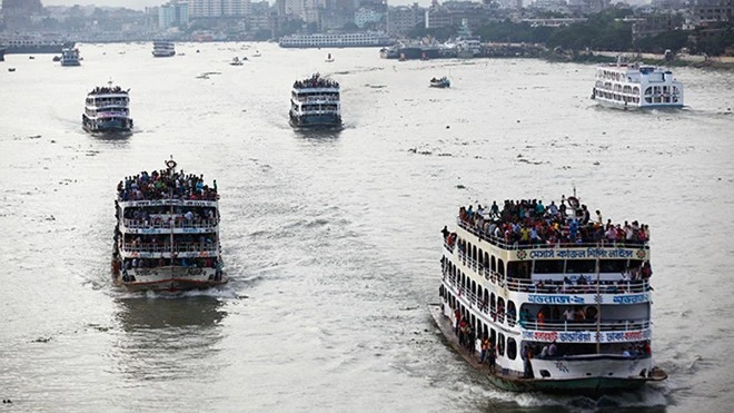 Phà lật tại Bangladesh, 31 người chết