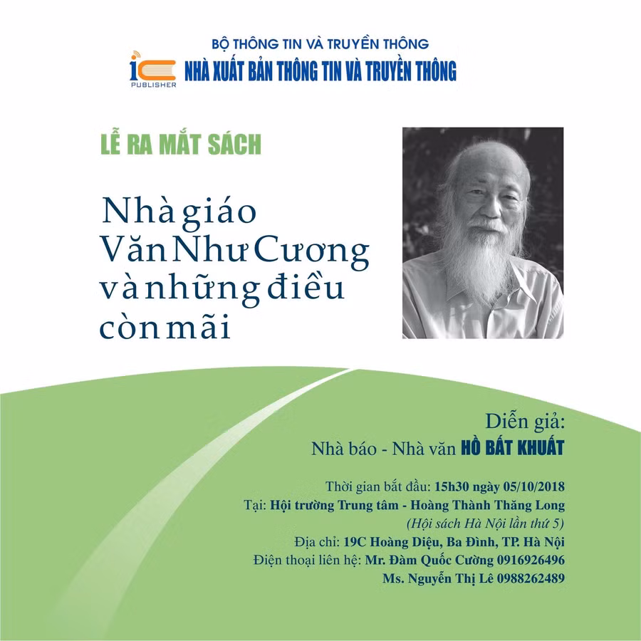Cuốn sách sẽ ra mắt nhân dịp Hội sách Hà Nội