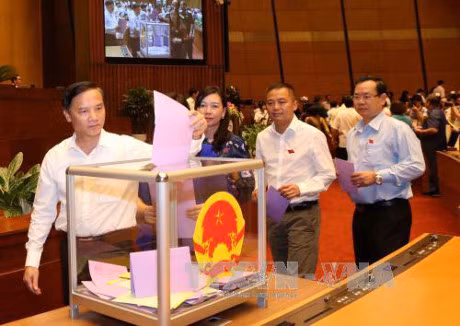 Thong cao so 3 ky hop thu nhat, Quoc hoi khoa XIV - Anh 1