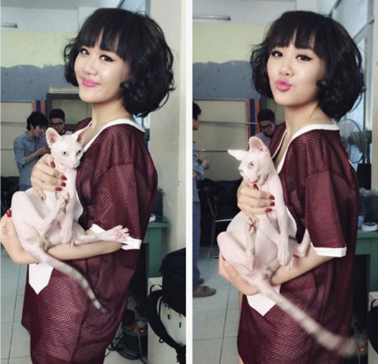 Màu của bộ quần áo ca sĩ 9X diện là màu sắc trang phục quen thuộc của các cụ già. Màu của bộ quần áo ca sĩ 9X diện là màu sắc trang phục quen thuộc của các cụ già.