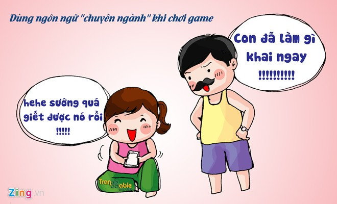 Điểm khác biệt thú vị giữa cha mẹ và con cái