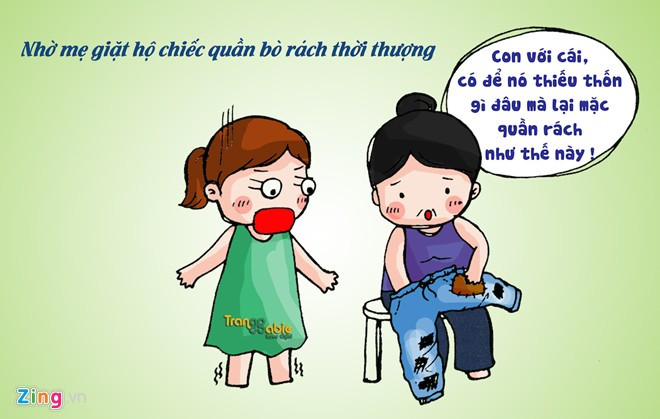 Điểm khác biệt thú vị giữa cha mẹ và con cái