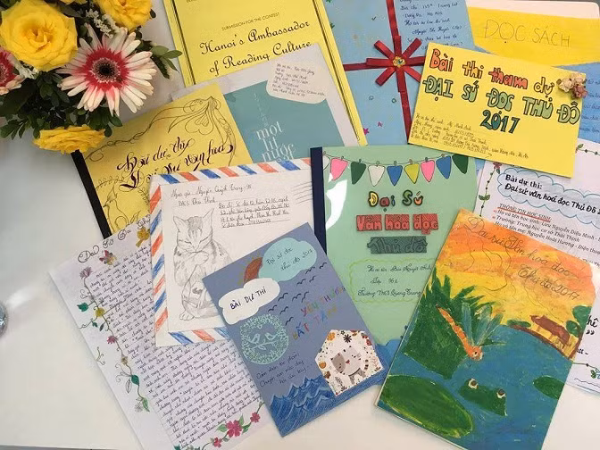 Nhiều bài thi trình bày đẹp, sinh động