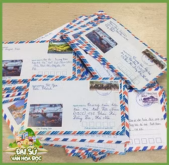 Hàng ngàn bức thư của các em học sinh cả nước gửi về dự thi