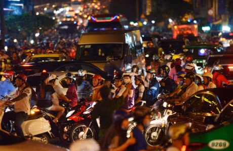 Nhieu tuyen duong ket cung sau con mua chieu o Sai Gon - Anh 3