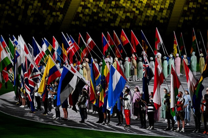 Pháo hoa lung linh trong Lễ bế mạc Thế vận hội Tokyo 2020 ảnh 7 Pháo hoa lung linh trong Lễ bế mạc Thế vận hội Tokyo 2020 ảnh 7