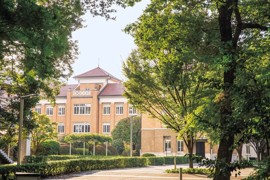 Khuôn viên Trường Đại học Tsuda ngày nay.