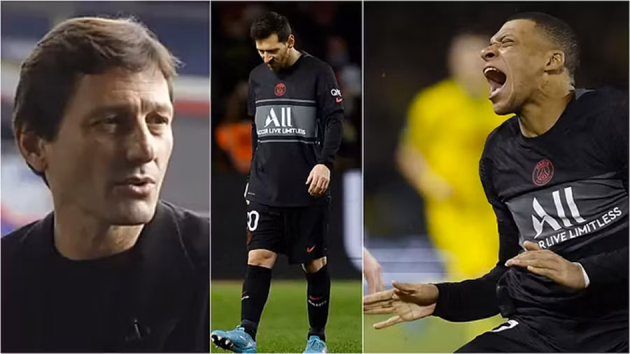 Sếp lớn Leonardo công kích trọng tài "ghét bỏ" Messi, Mbappe và PSG.