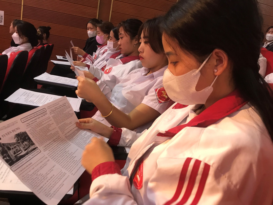 Sinh viên Trường Cao đẳng Sơn La tham gia hoạt động ngoại khoá. Sinh viên Trường Cao đẳng Sơn La tham gia hoạt động ngoại khoá.