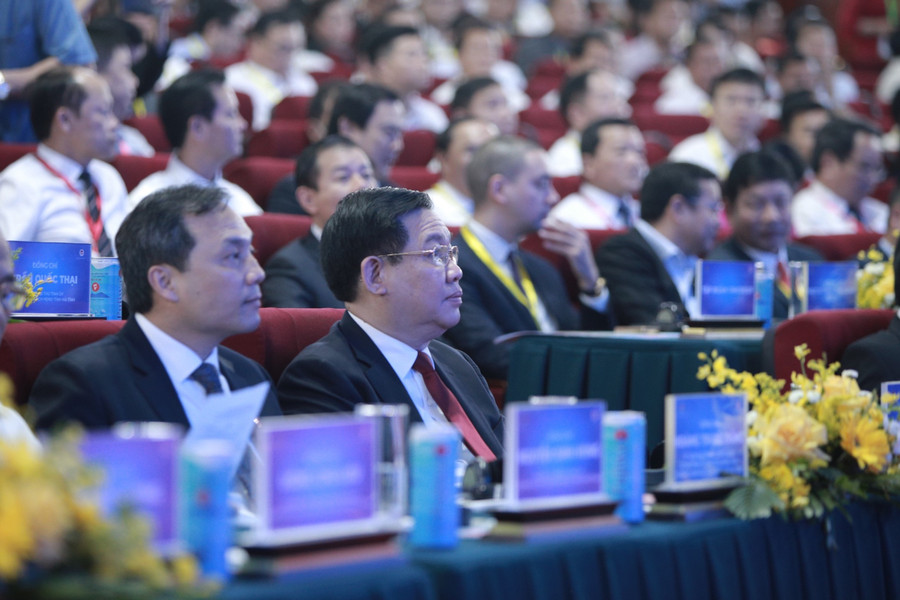 Hội nghị có sự tham dự của nhiều lãnh đạo Trung ương. (Ảnh: P.T). Hội nghị có sự tham dự của nhiều lãnh đạo Trung ương. (Ảnh: P.T).