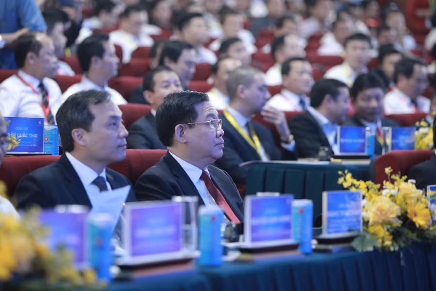 Hội nghị có sự tham dự của nhiều lãnh đạo Trung ương. (Ảnh: P.T).