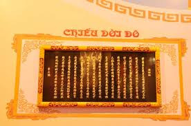 Bản chiếu dời đô