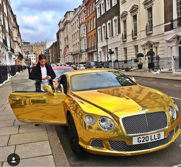 Hội con nhà giàu London: Xế thì dát vàng, tiền thì để lau giày - Ảnh 10. Hội con nhà giàu London: Xế thì dát vàng, tiền thì để lau giày - Ảnh 10.