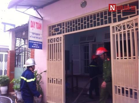 Đà Nẵng: Chập điện, trung tâm gia sư biến thành 