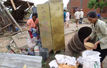 Loc xoay xe nat nhieu ngoi nha o Quang Tri - Anh 6