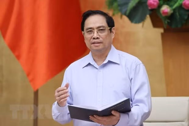 Thủ tướng Phạm Minh Chính. Ảnh: Dương Giang/TTXVN. 