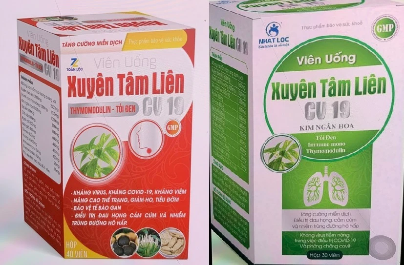 Xuất hiện sản phẩm Xuyên tâm liên giả hỗ trợ điều trị Covid-19