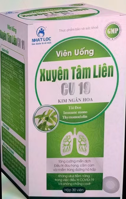 Xuất hiện sản phẩm Xuyên tâm liên giả hỗ trợ điều trị Covid-19 ảnh 1