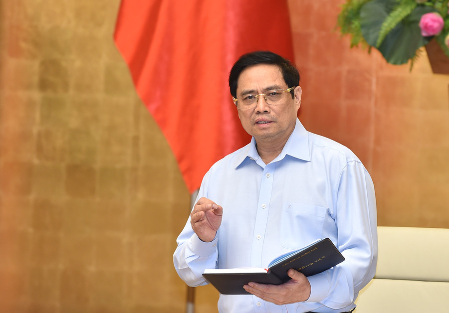 Thủ tướng Phạm Minh Chính. Ảnh: VGP/Nhật Bắc.

