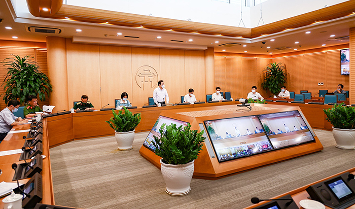 Quang cảnh phiên họp. Nguồn: CTTĐT Hà Nội.