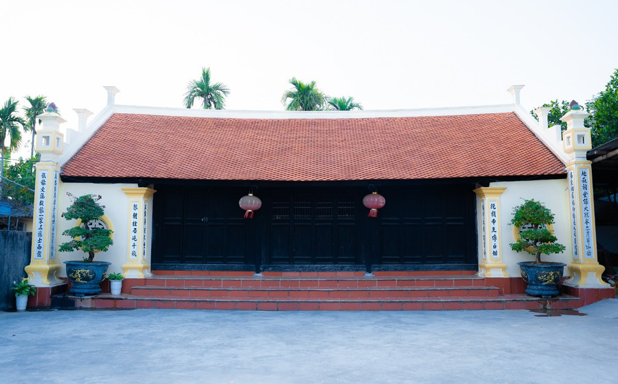 Từ đường Tam Tiến sĩ tại làng Thạch Lựu, xã An Thái, An Lão - Hải Phòng.