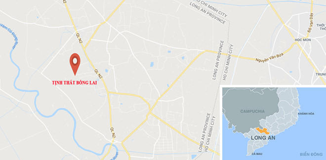 Nơi xảy ra vụ xô xát. Ảnh: Google Maps. Nguoi cha ly giai viec xong vao Tinh that Bong Lai luc soat hinh anh 2