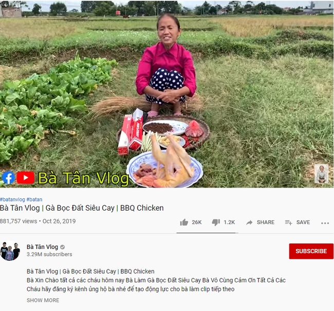 Vừa tuyên bố "đoạn tuyệt" các món siêu to - khổng lồ như đã hứa, Bà Tân Vlog chuyển sang nấu món bình thường? - Ảnh 2. Vừa tuyên bố "đoạn tuyệt" các món siêu to - khổng lồ như đã hứa, Bà Tân Vlog chuyển sang nấu món bình thường? - Ảnh 2.