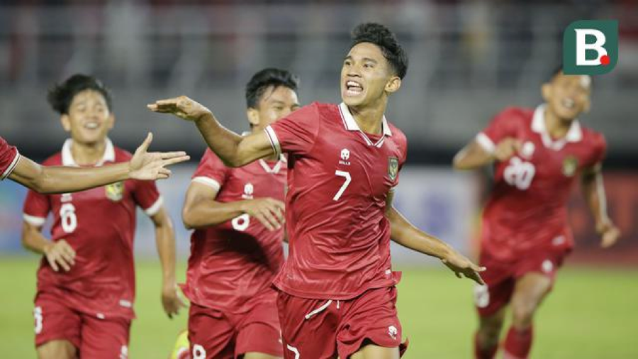 Cầu thủ Indonesia ăn mừng bàn thắng trước U20 Việt Nam tối 18/9. Cầu thủ Indonesia ăn mừng bàn thắng trước U20 Việt Nam tối 18/9.