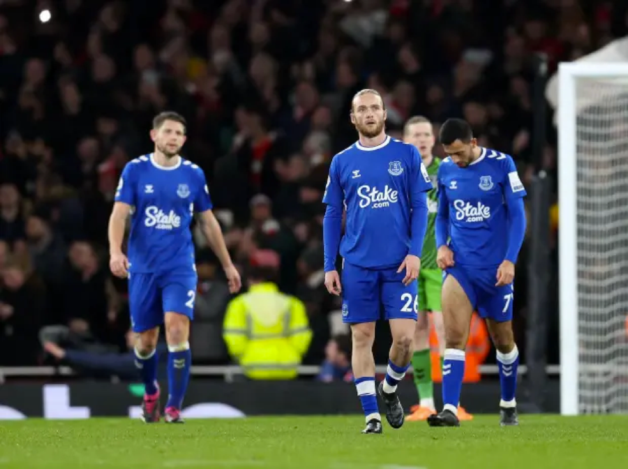 Everton được dự đoán sẽ xuống hạng mùa tới.