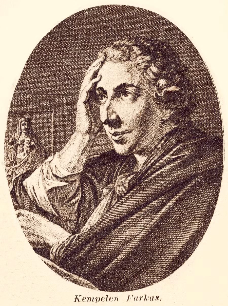 Wolfgang von Kempelen, người sáng tạo người máy Turk.