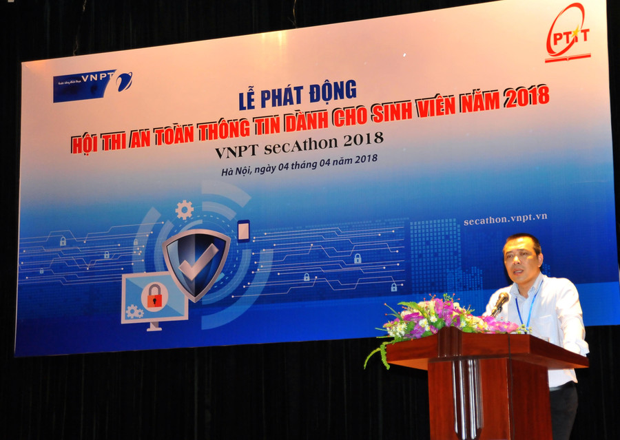 Lễ phát động Hội thi An toàn thông tin cho sinh viên năm 2018