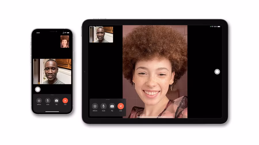 Khi chưa có công cụ hỗ trợ từ xa trên “Classroom” người dùng phải dùng Facetime để kết nối với nhau.