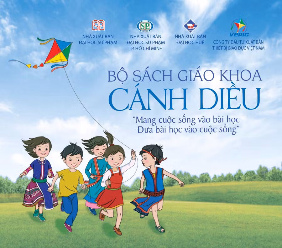 Bộ sách giáo khoa Cánh diều đồng hành cùng giáo dục.