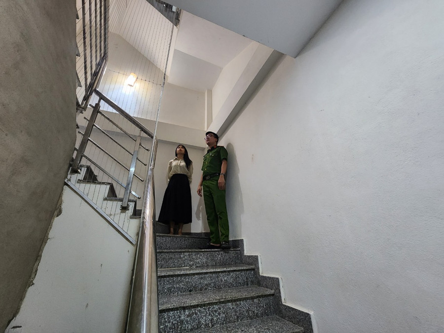 Đa số các cơ sở giáo dục mầm non tư thục đều mắc lỗi bản thang bộ trong nhà chưa đủ 1,35m.