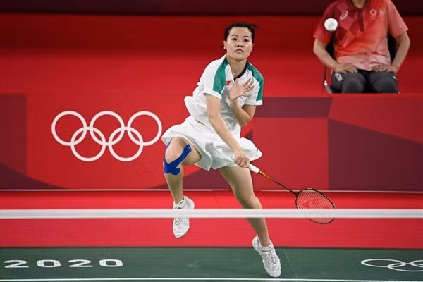 Nguyễn Thùy Linh tranh tài tại Olympic Tokyo 2020.