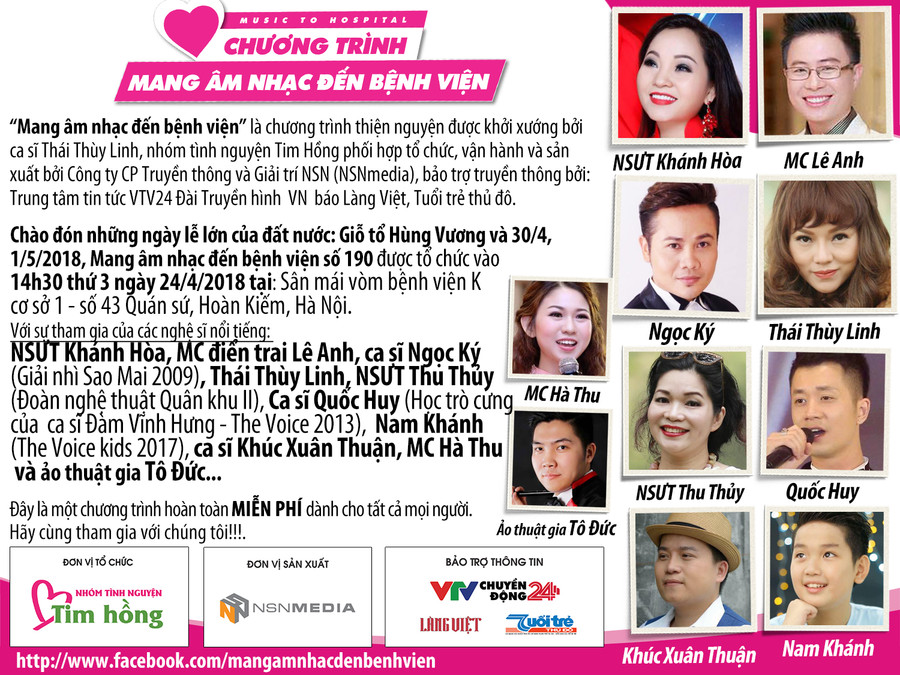 Poster của chương trình Poster của chương trình