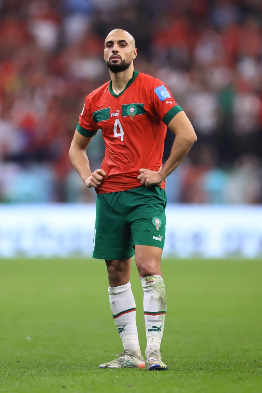 Nhà lãnh đạo Pháp dành nhiều lời khen ngợi cho tiền vệ Sofyan Amrabat.