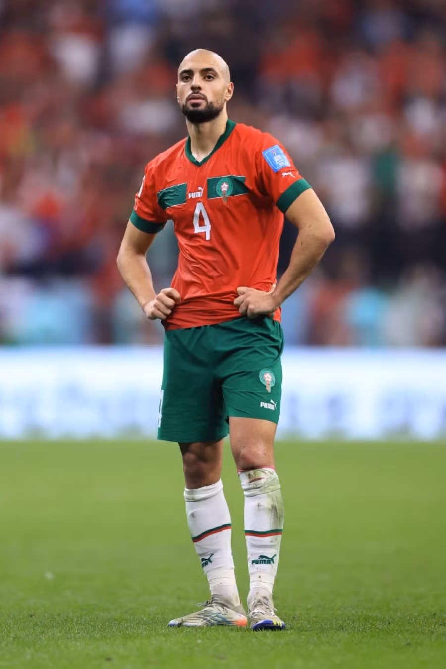 Nhà lãnh đạo Pháp dành nhiều lời khen ngợi cho tiền vệ Sofyan Amrabat.