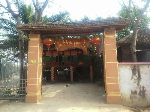 Quán cà phê nơi xảy ra vụ việc.