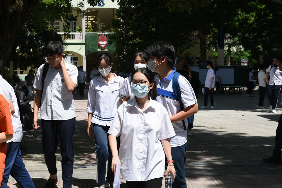 Thí sinh Hà Nội tham dự Kỳ thi tốt nghiệp THPT năm 2023. Ảnh:Thế Đại Thí sinh Hà Nội tham dự Kỳ thi tốt nghiệp THPT năm 2023. Ảnh:Thế Đại