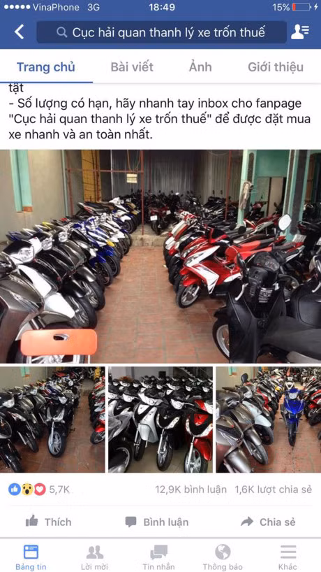 Canh bao lua dao thanh ly xe tron thue tren facebook - Anh 4