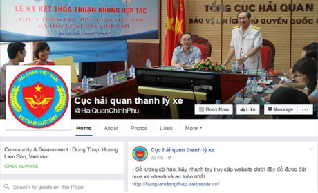 Cảnh báo lừa đảo thanh lý xe trốn thuế trên facebook - Ảnh 1 Canh bao lua dao thanh ly xe tron thue tren facebook - Anh 1