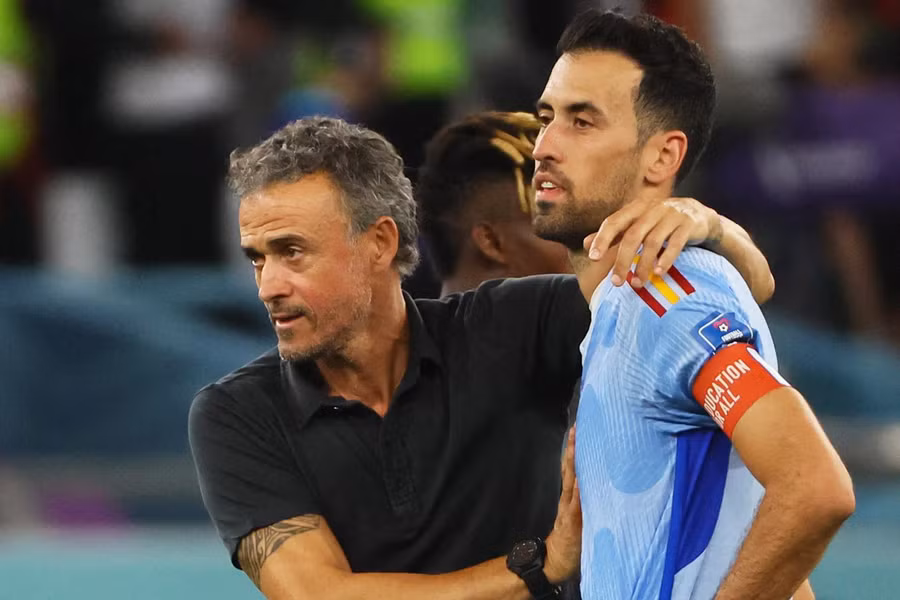 Huấn luyện viên Luis Enrique. Ảnh: INT.