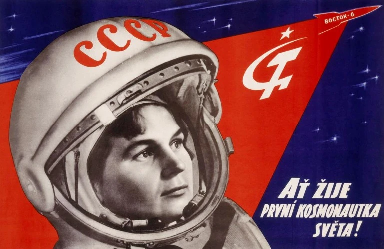 Nữ du hành gia Valentina Tereshkova.