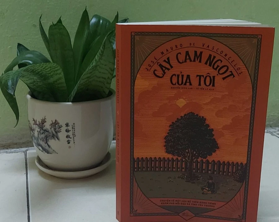 Bìa sách 'Cây cam ngọt của tôi'. Ảnh: Anh Sơn