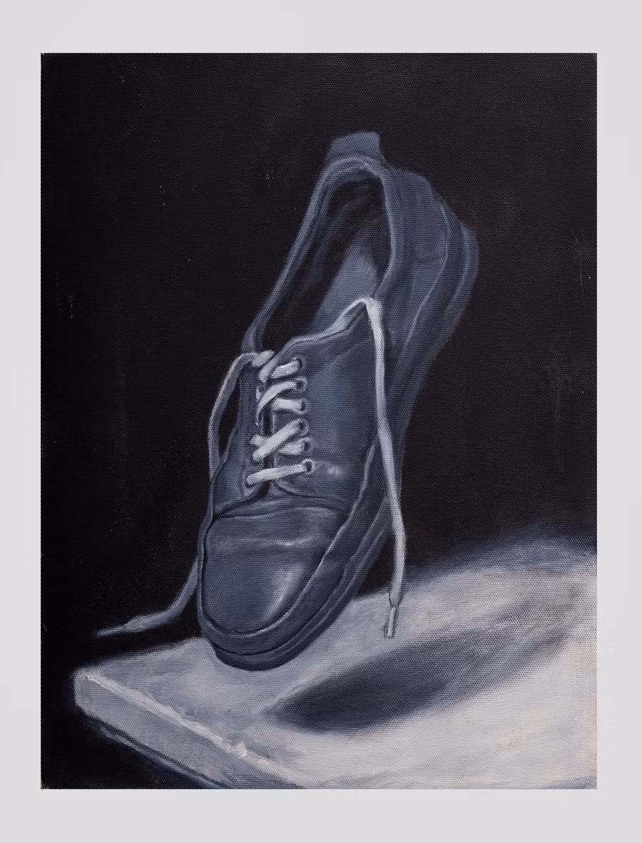 Tác phẩm 'Fly on my way - Trên con đường' của Tạ Duy Tùng.