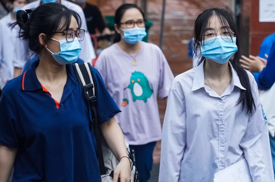 Một số thí sinh cho biết, đề thi có tính phân loại.