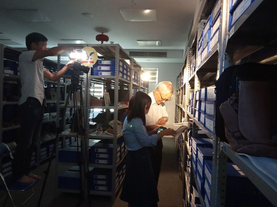 Trung tâm Di sản các nhà khoa học Việt Nam - nơi lưu giữ tài liệu của các nhà khoa học. (Ảnh của TTDS các nhà khoa học). Trung tâm Di sản các nhà khoa học Việt Nam - nơi lưu giữ tài liệu của các nhà khoa học. (Ảnh của TTDS các nhà khoa học).