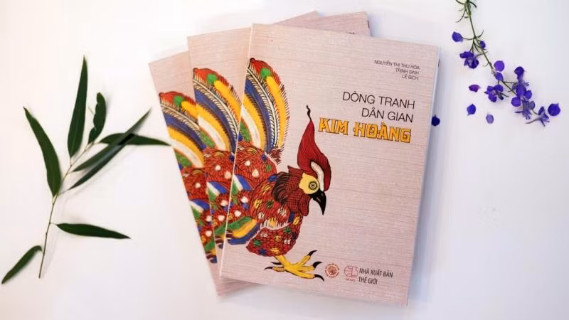 Lần đầu tiên tranh Kim Hoàng được khôi phục.